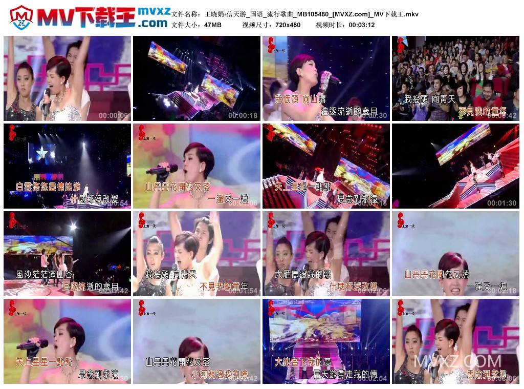 王晓娟-信天游_国语_流行歌曲_MB105480